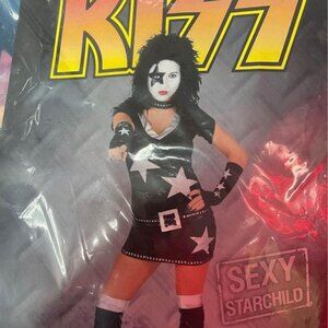 Kiss Sexy Starchild Costume (Medium)